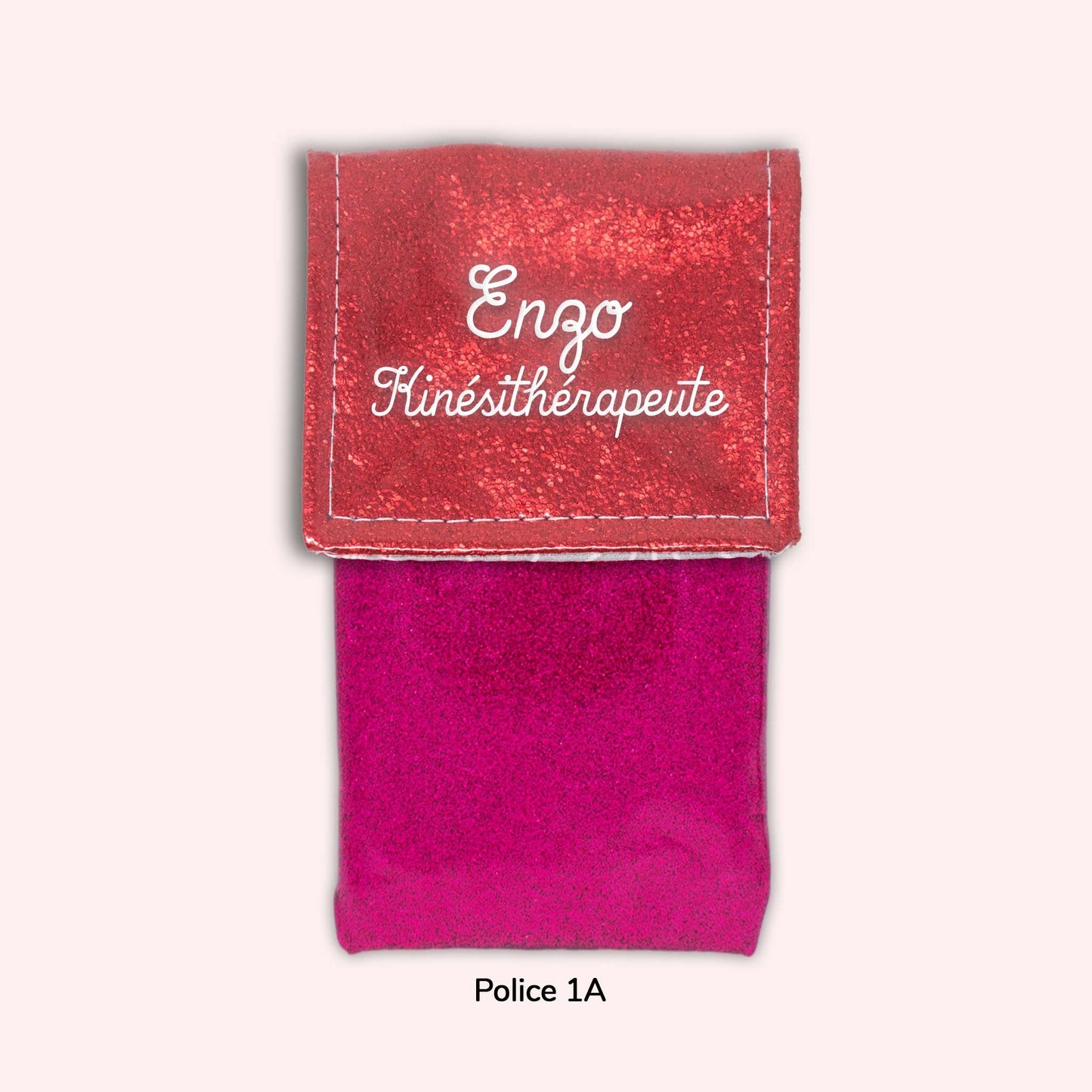 Pochette aimantée Rouge éclat