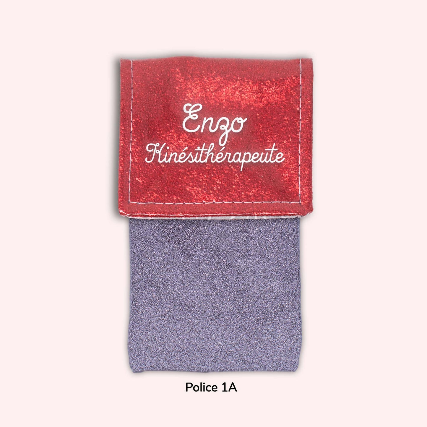 Pochette aimantée Rouge éclat