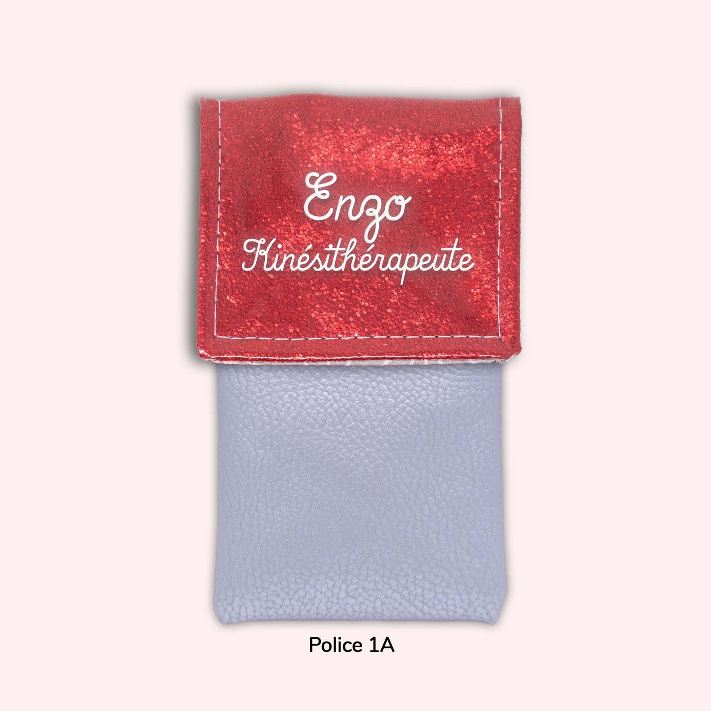 Pochette aimantée Rouge éclat