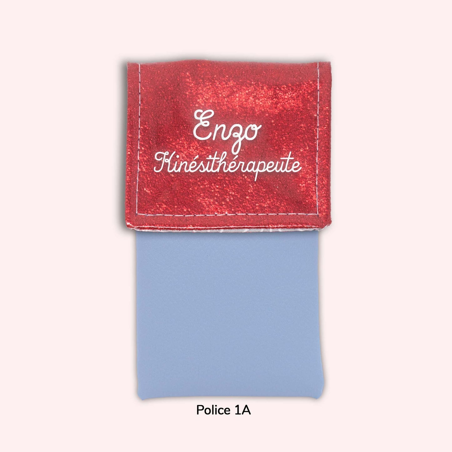 Pochette aimantée Rouge éclat