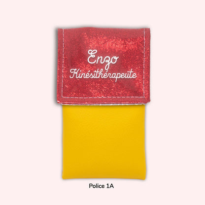 Pochette aimantée Rouge éclat