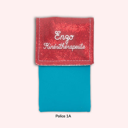 Pochette aimantée Rouge éclat