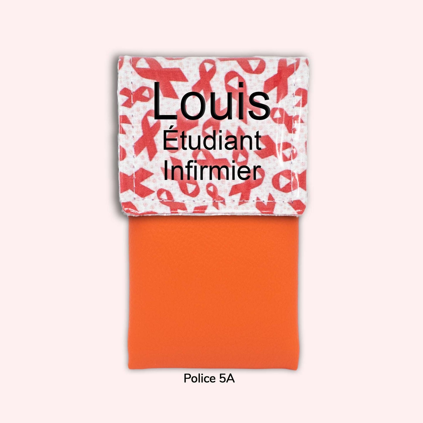 Pochette aimantée Rubans Rouges