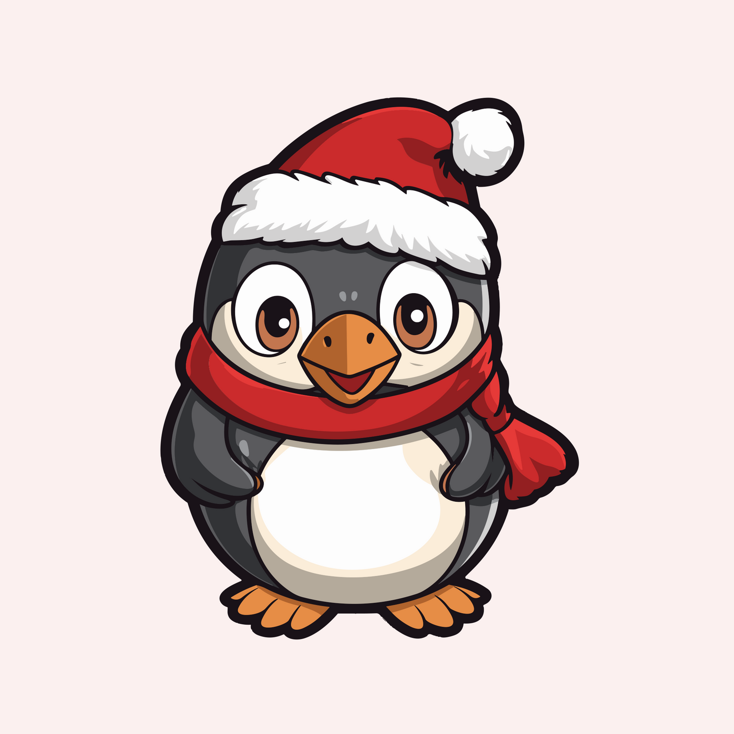 Pingouin de Noël