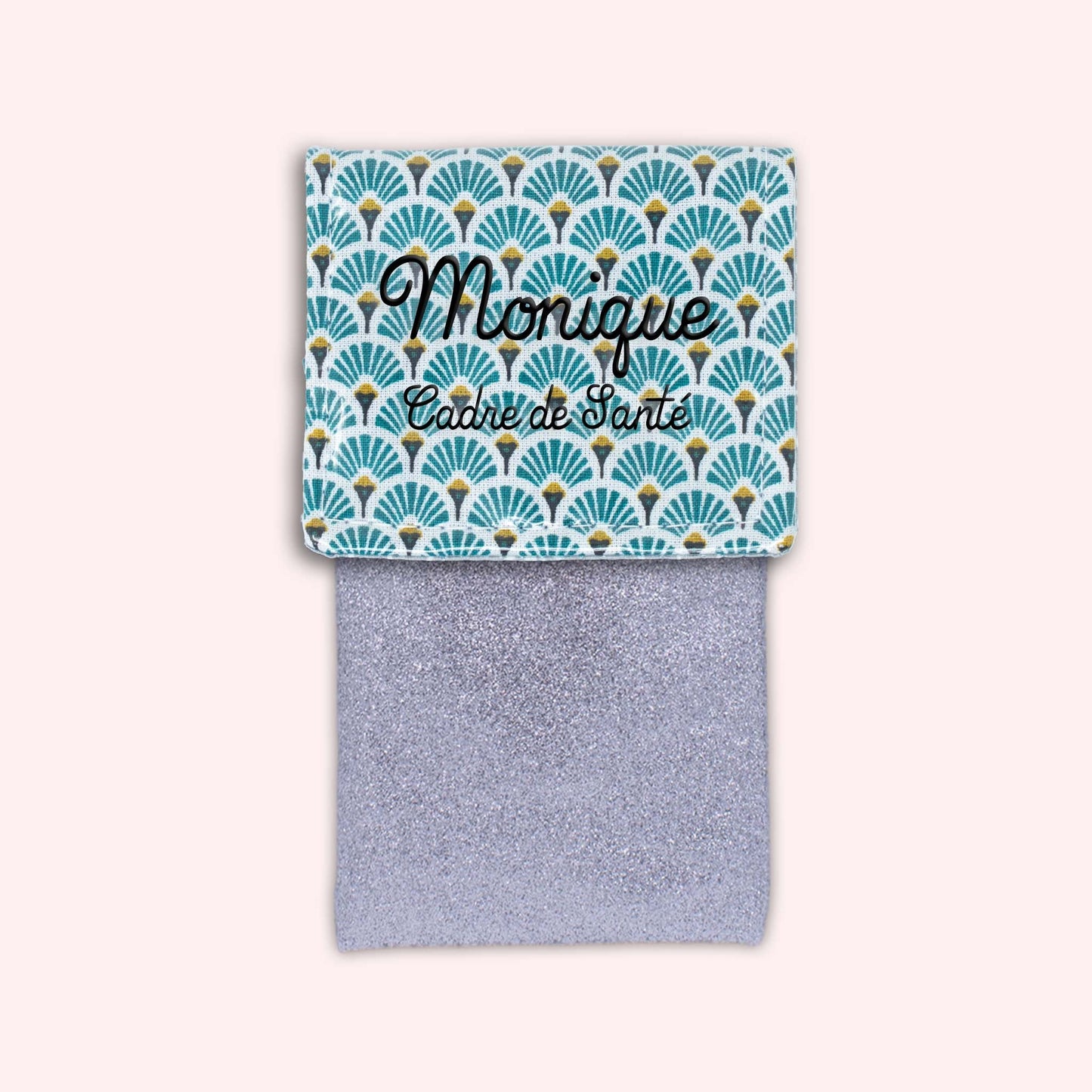 Duck Blue Art Deco Magnetic Pouch