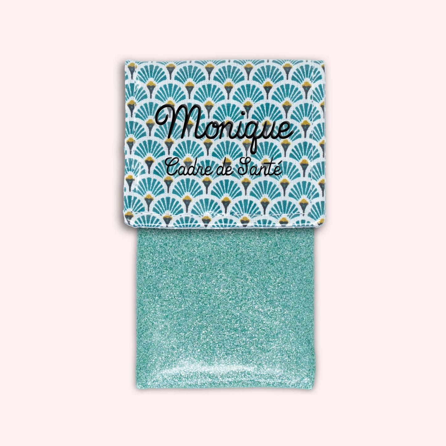 Duck Blue Art Deco Magnetic Pouch