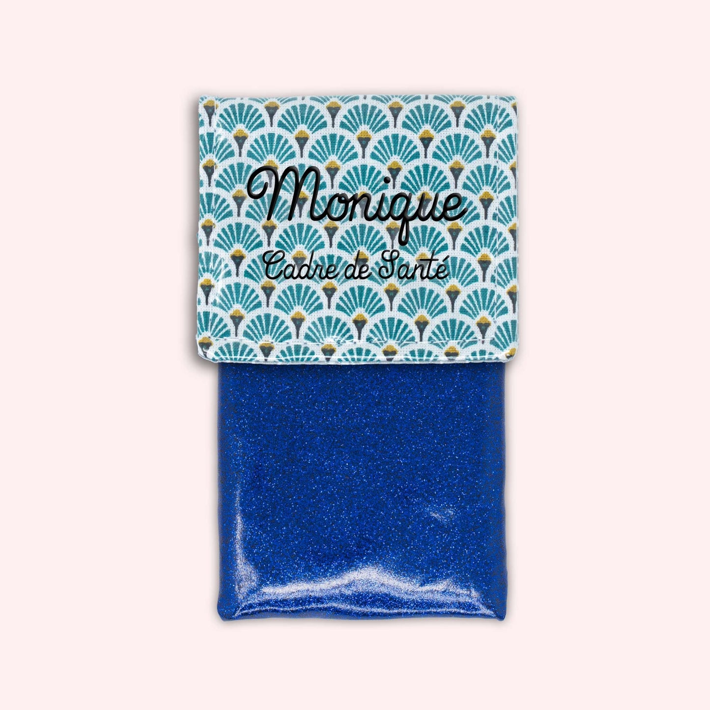 Duck Blue Art Deco Magnetic Pouch