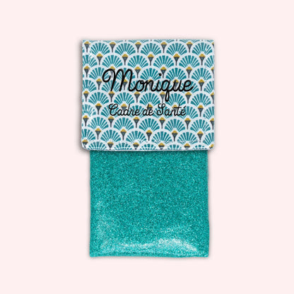 Duck Blue Art Deco Magnetic Pouch