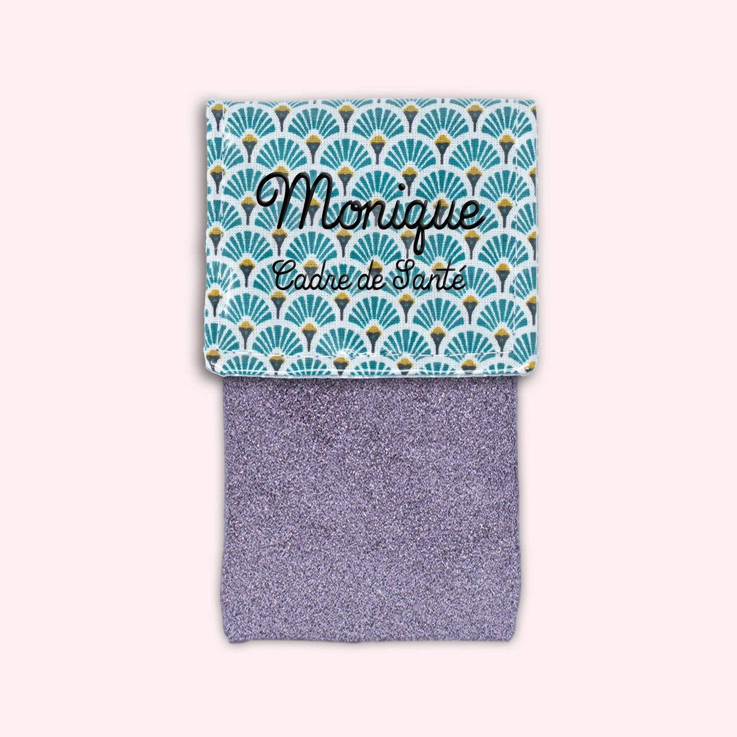 Duck Blue Art Deco Magnetic Pouch