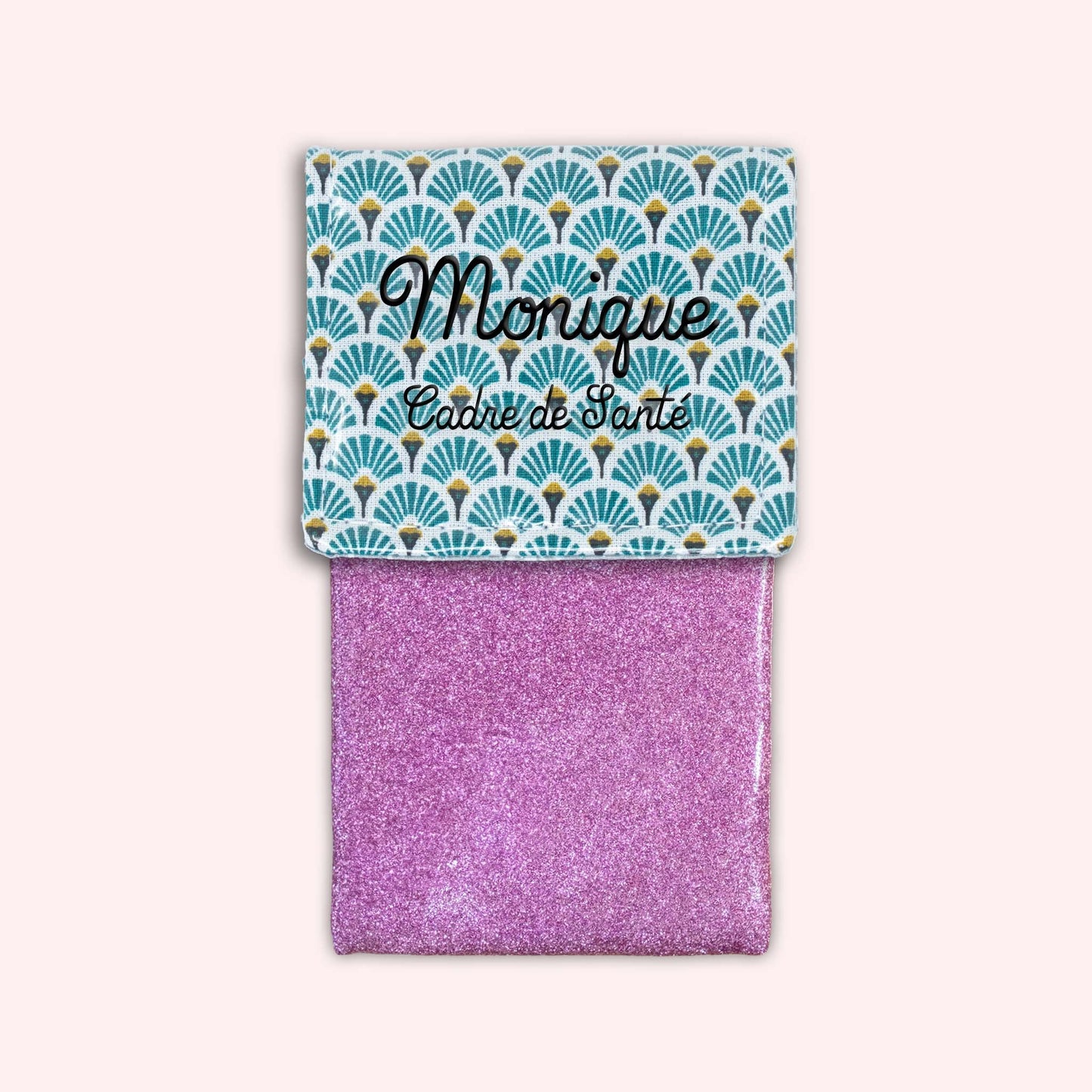 Duck Blue Art Deco Magnetic Pouch