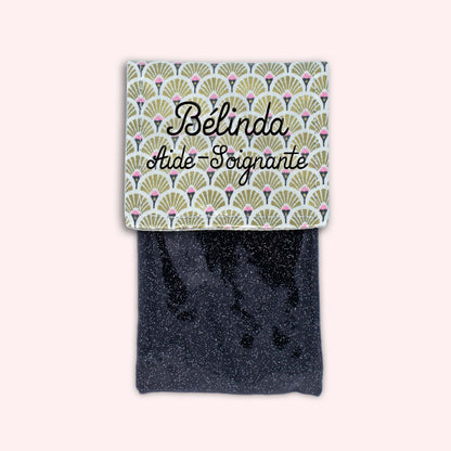 Pochette aimantée Art Déco Doré