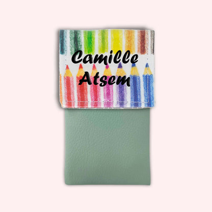 Pochette aimantée Crayons Pastels