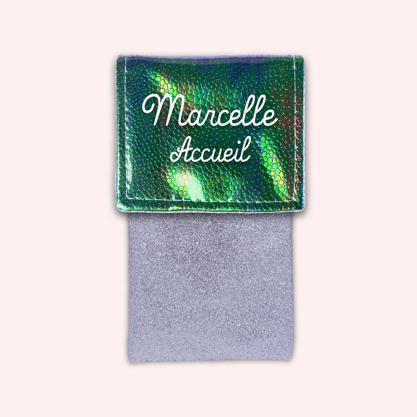 Pochette aimantée Holo Vert