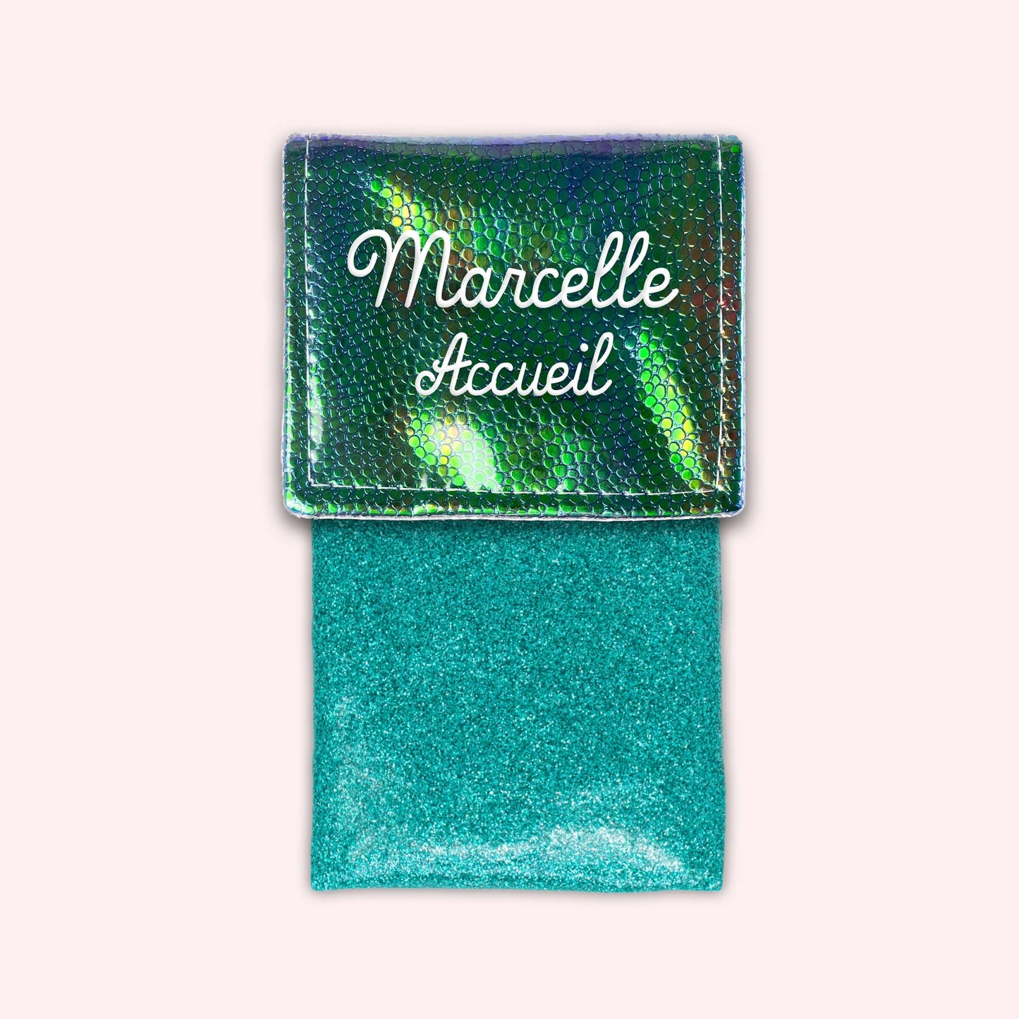 Pochette aimantée Holo Vert