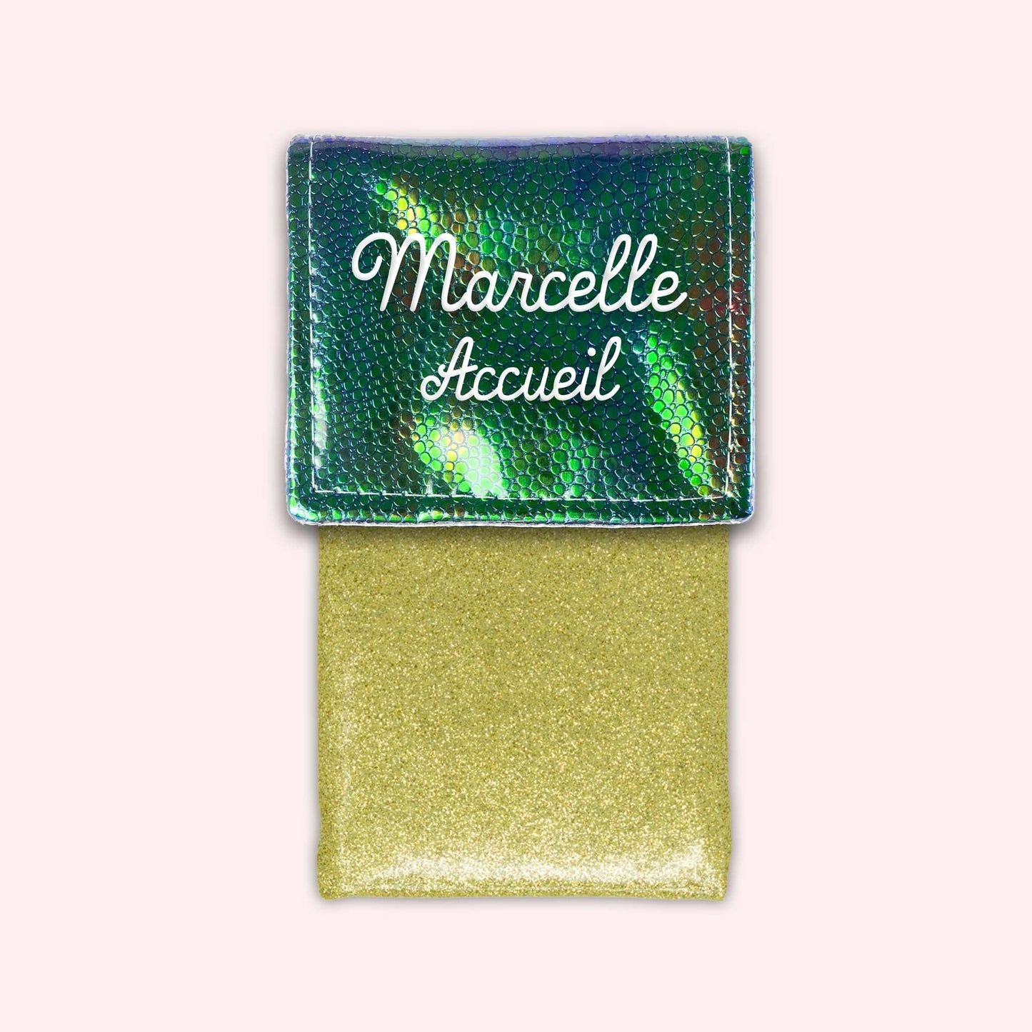 Pochette aimantée Holo Vert