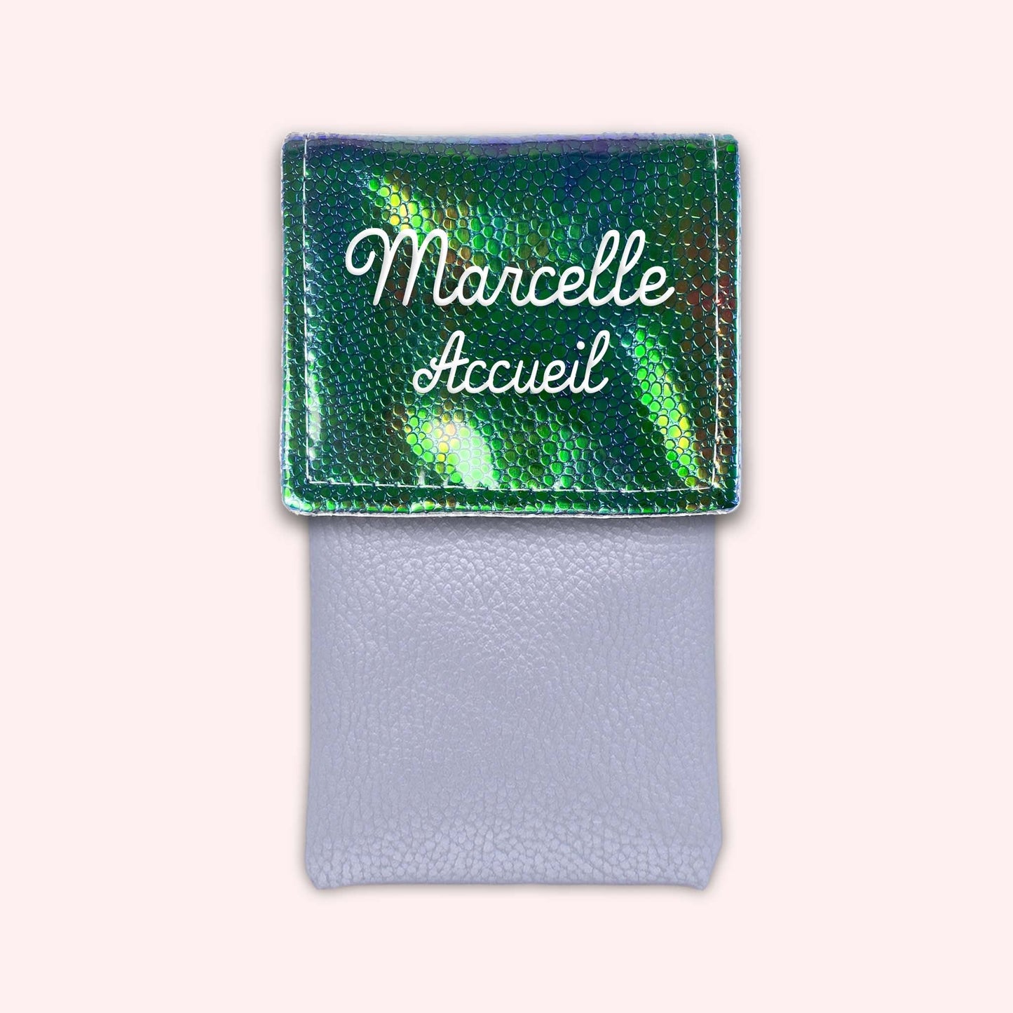 Pochette aimantée Holo Vert