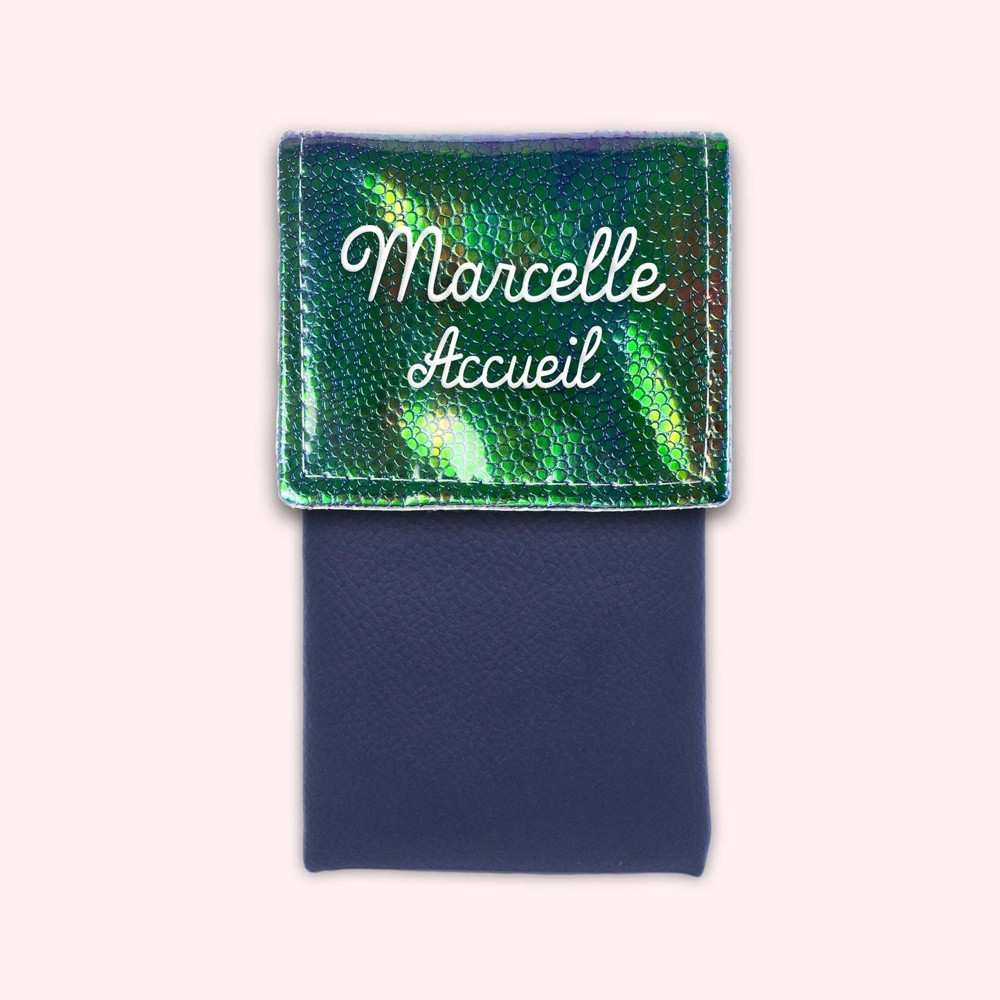 Pochette aimantée Holo Vert