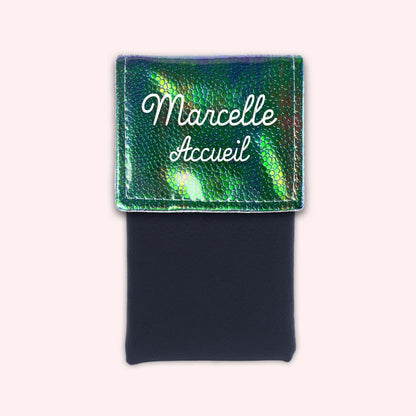 Pochette aimantée Holo Vert