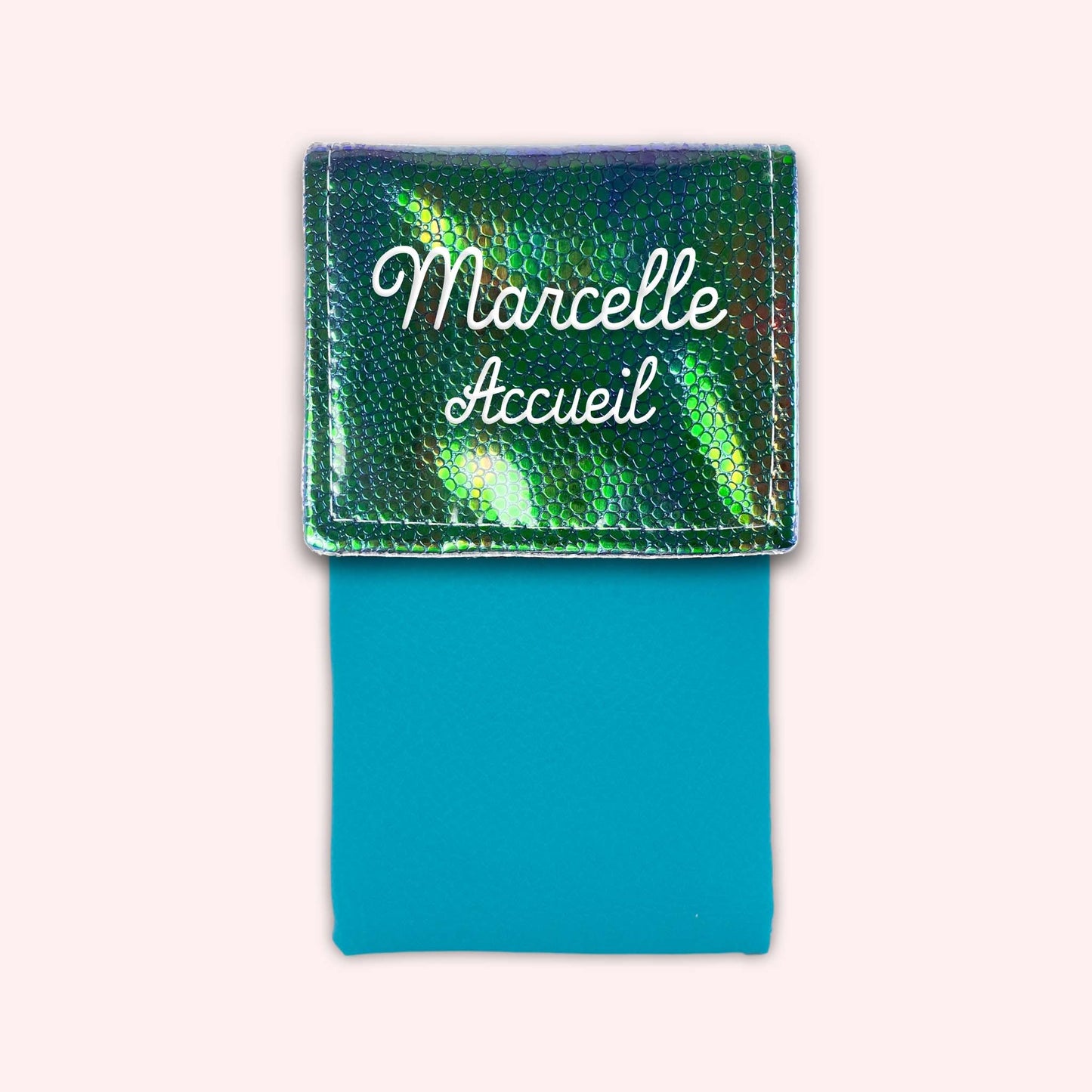 Pochette aimantée Holo Vert