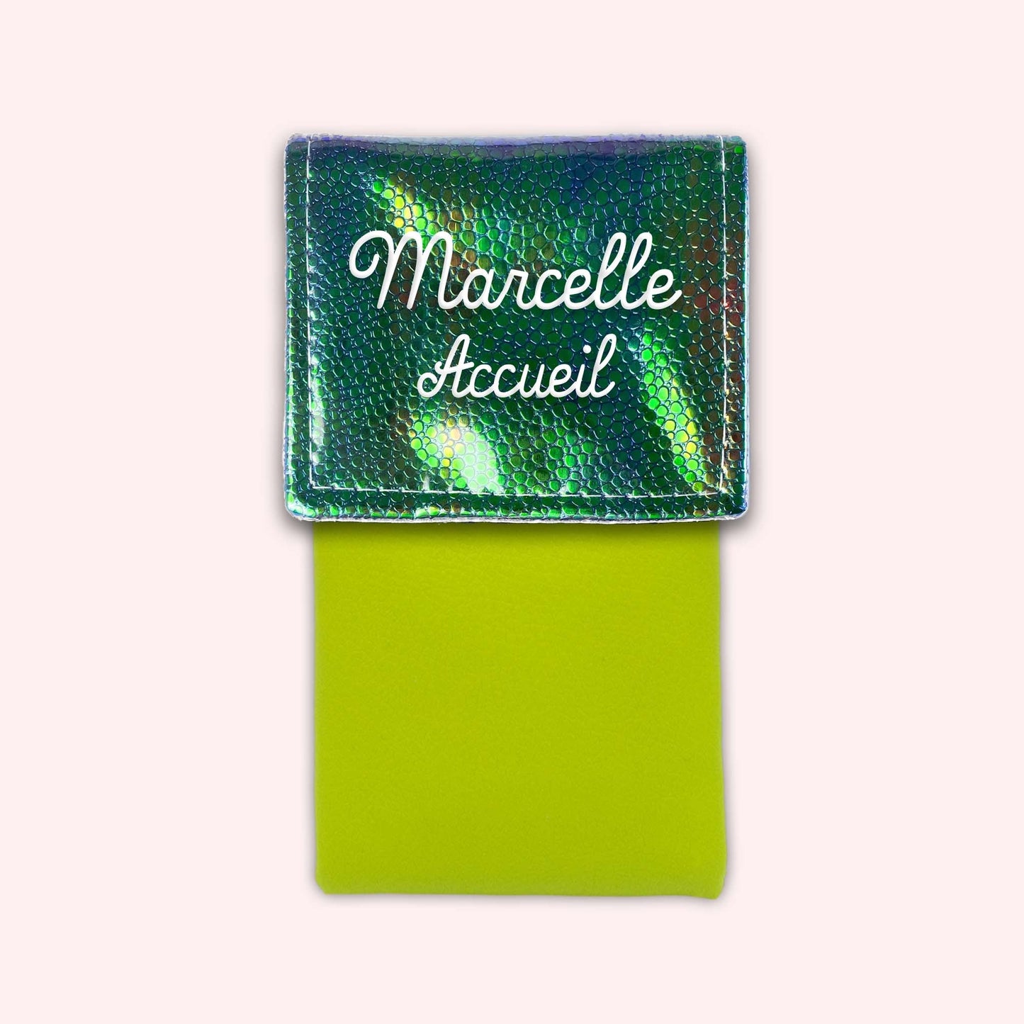 Pochette aimantée Holo Vert