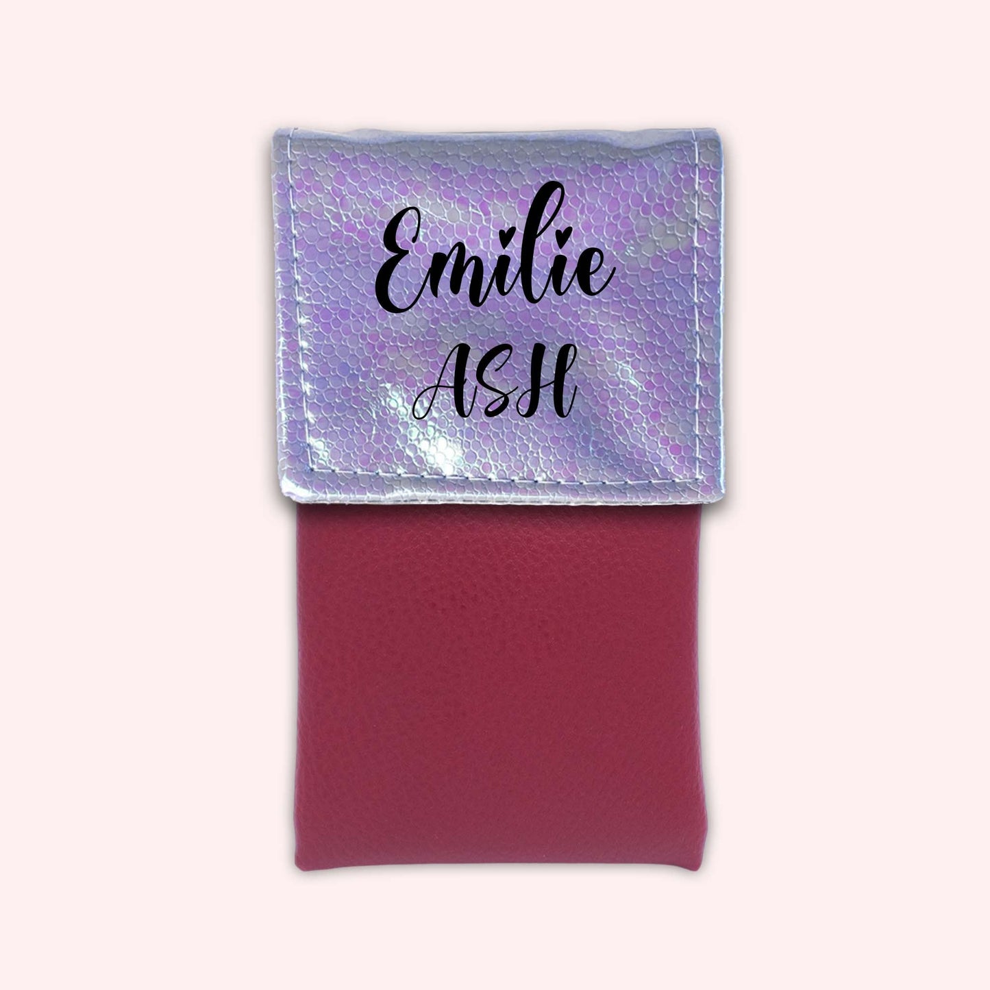 Pochette aimantée Holo Violet