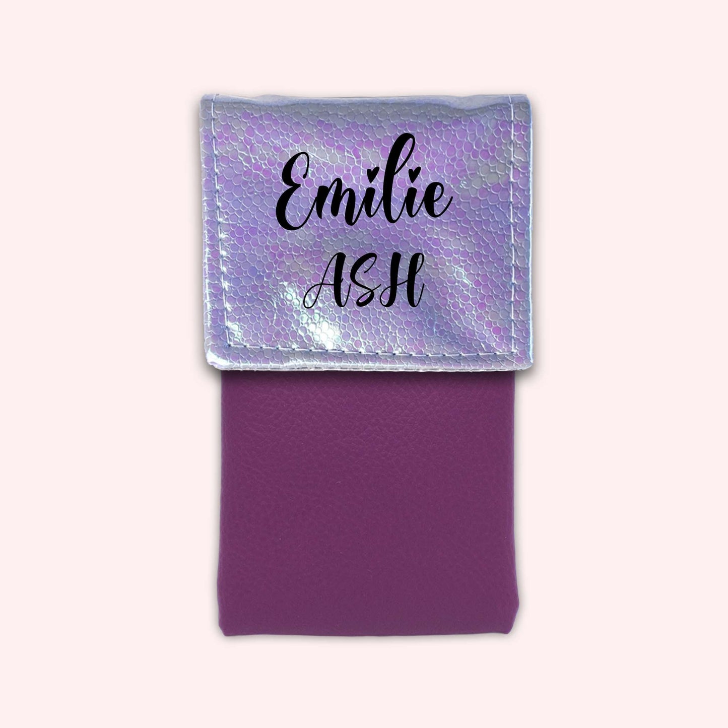 Pochette aimantée Holo Violet