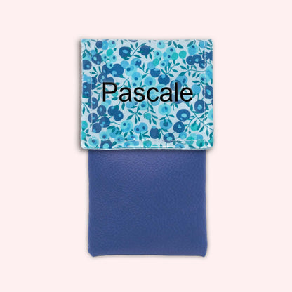 Liberty Wiltshire Blue Magnetic Pouch