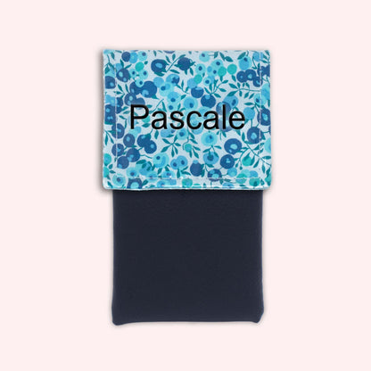 Liberty Wiltshire Blue Magnetic Pouch