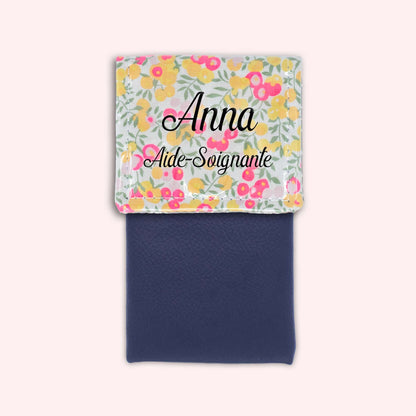 Pochette aimantée Liberty Wiltshire Fluo