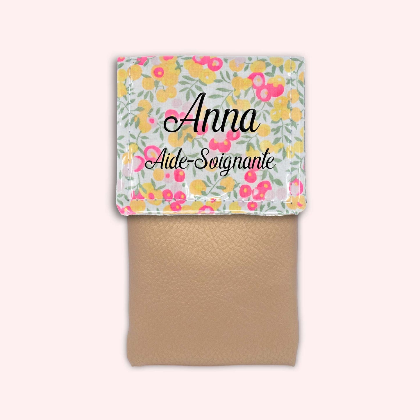 Pochette aimantée Liberty Wiltshire Fluo