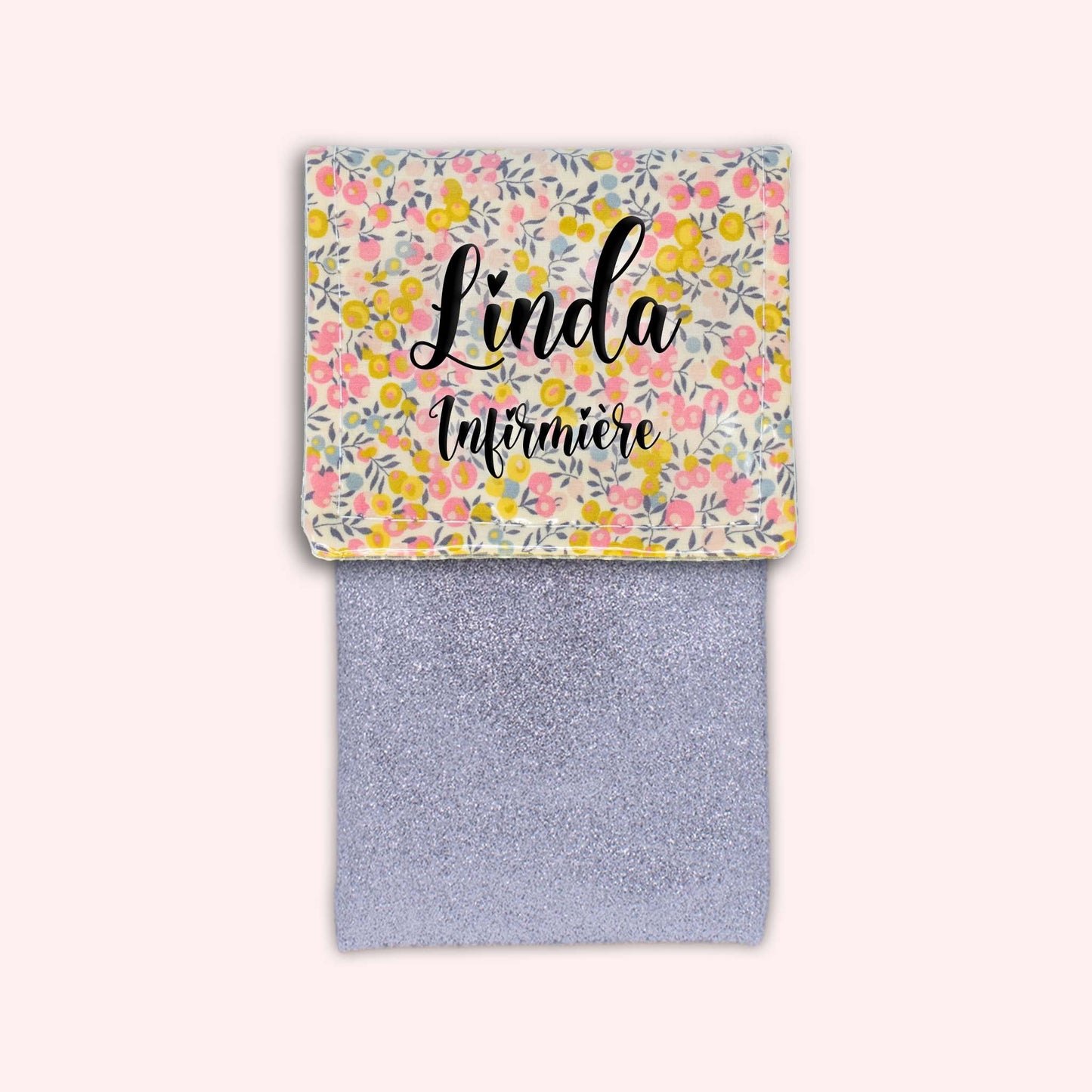 Liberty Wiltshire Yellow Pink Magnetic Pouch