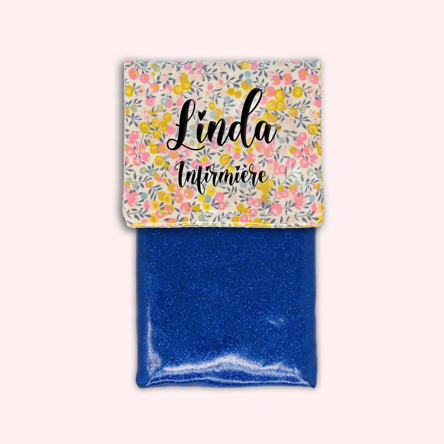 Liberty Wiltshire Yellow Pink Magnetic Pouch