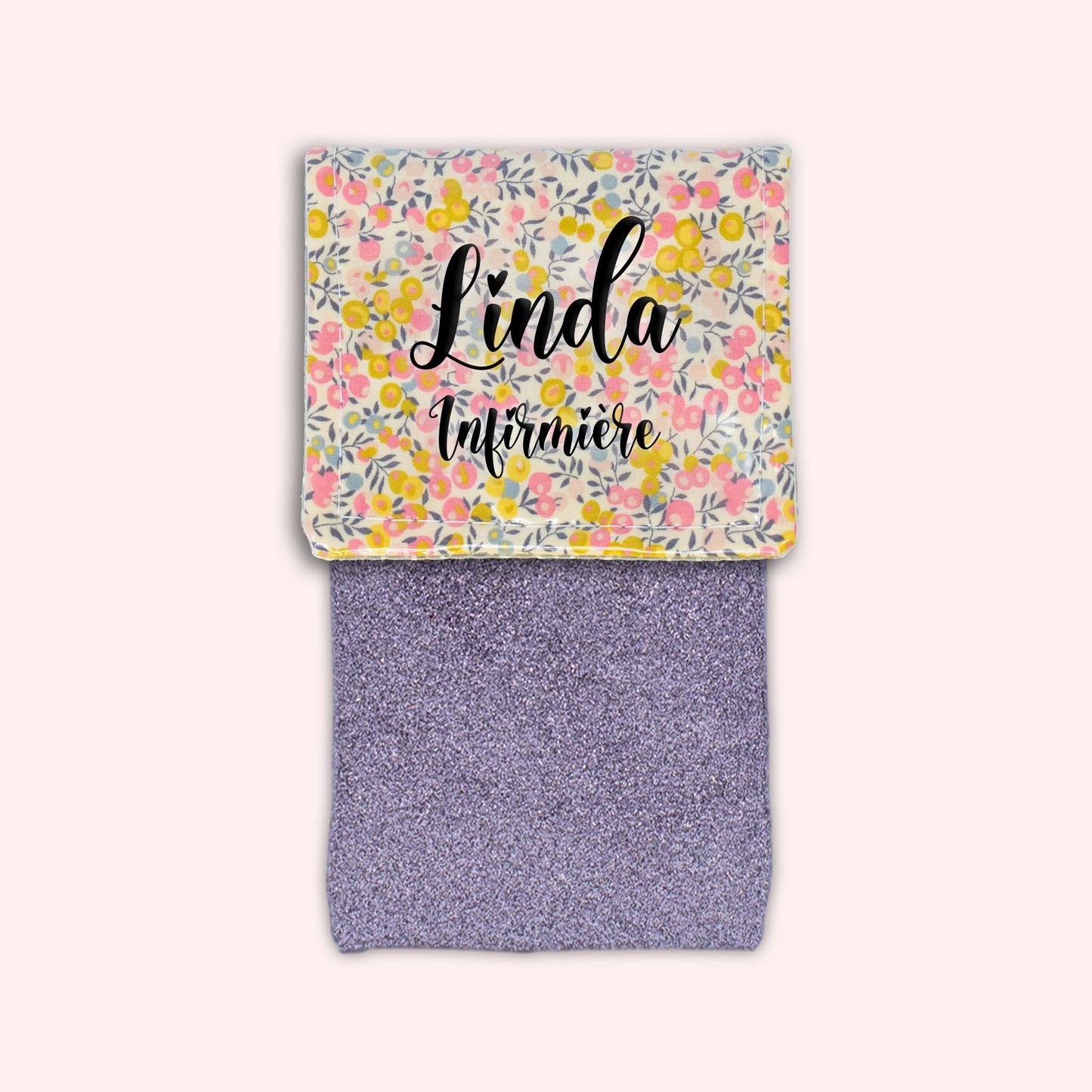 Liberty Wiltshire Yellow Pink Magnetic Pouch