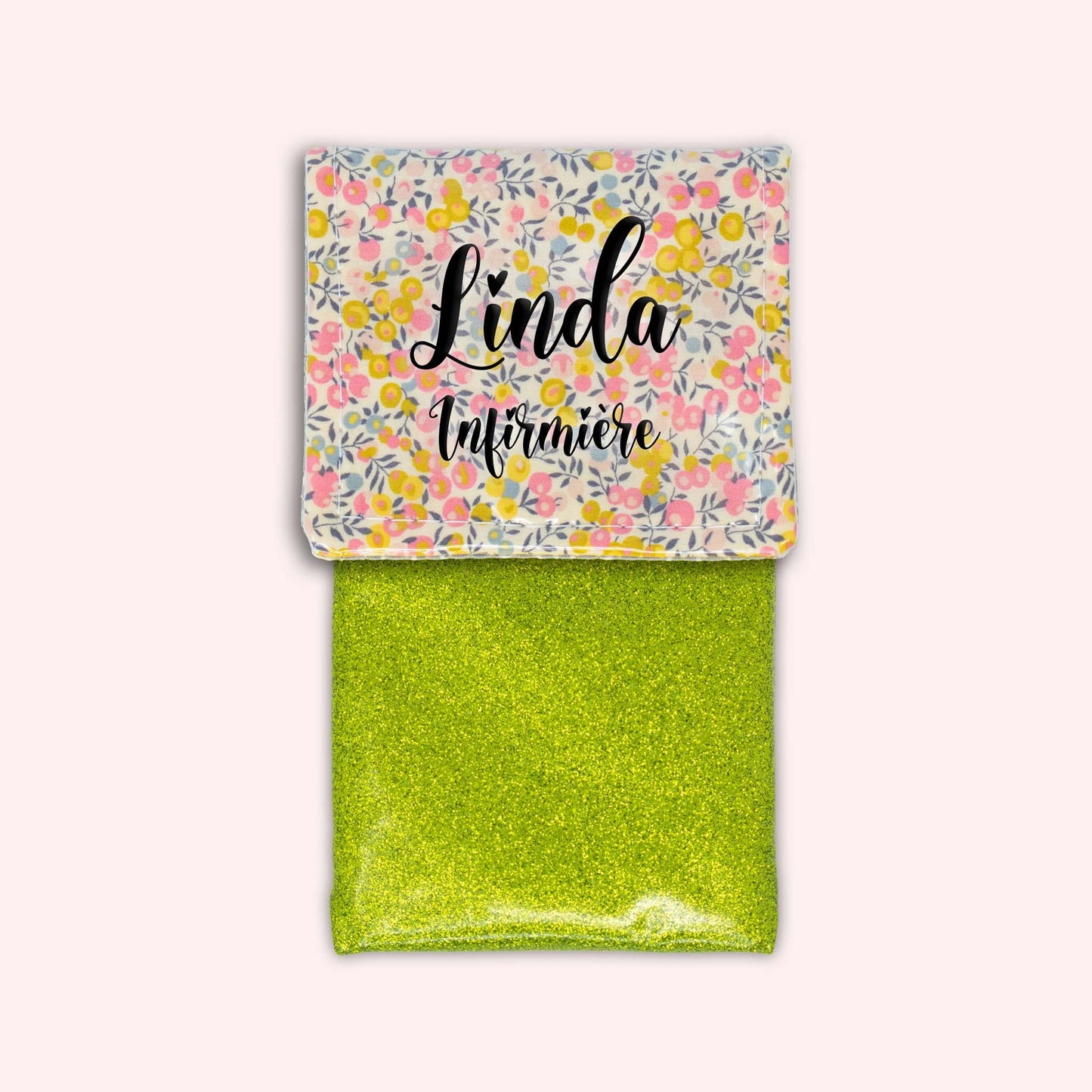 Liberty Wiltshire Yellow Pink Magnetic Pouch