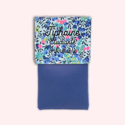 Liberty Wiltshire Blueberry Magnetic Pouch