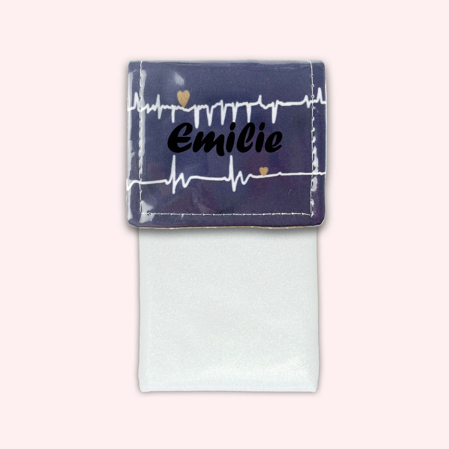 Rythme Navy Blue Magnetic Pouch