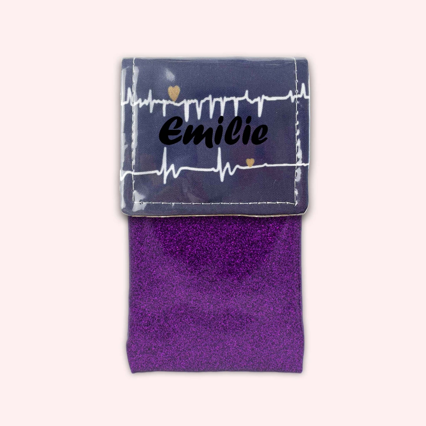 Rythme Navy Blue Magnetic Pouch