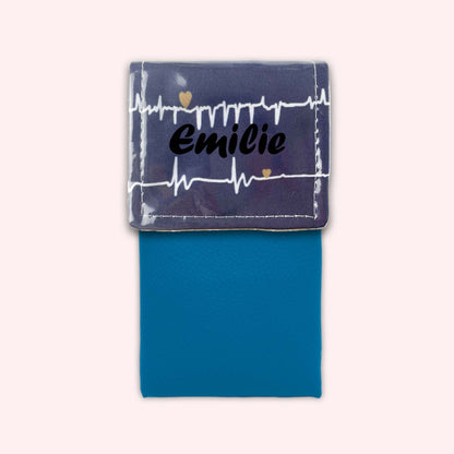 Rythme Navy Blue Magnetic Pouch