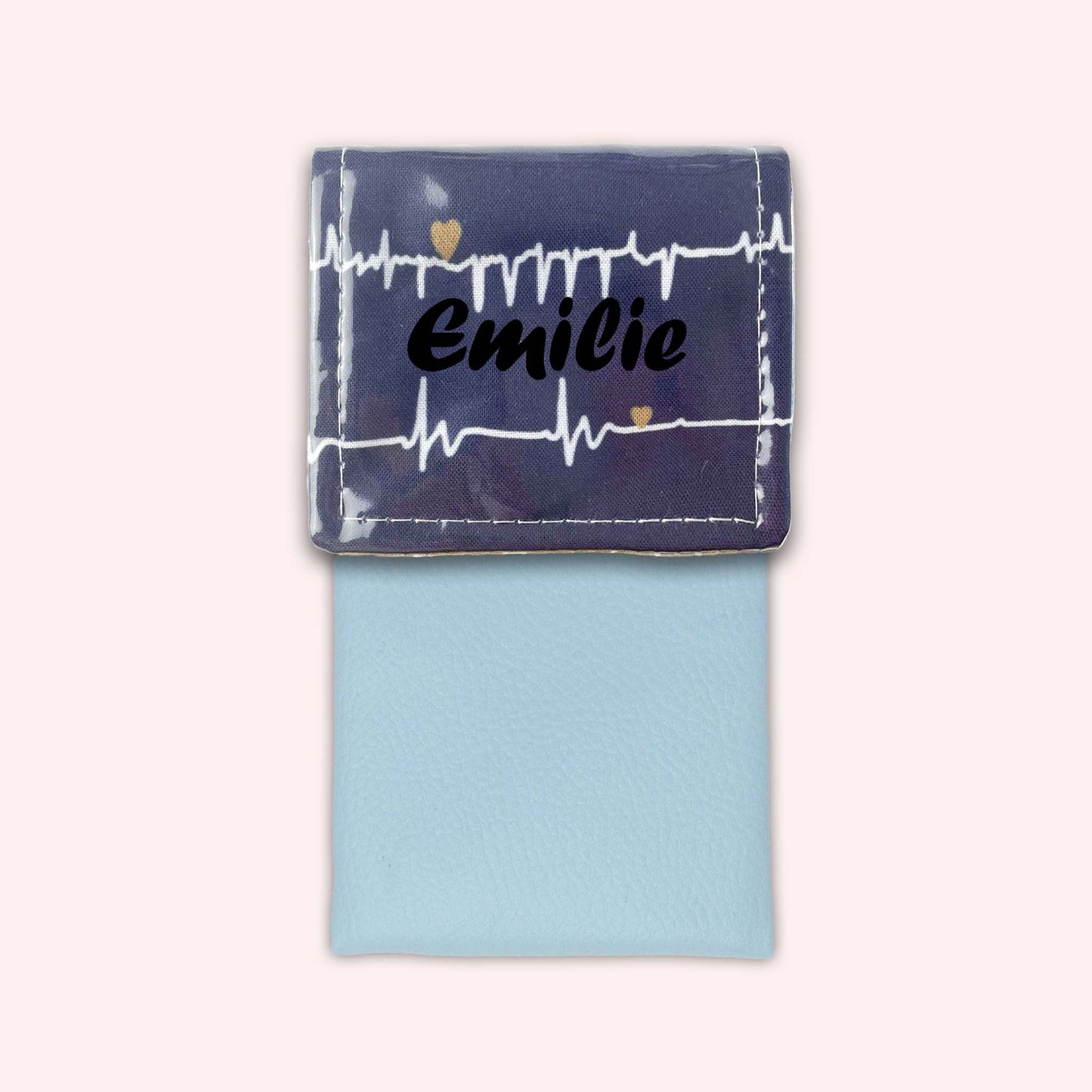 Rythme Navy Blue Magnetic Pouch