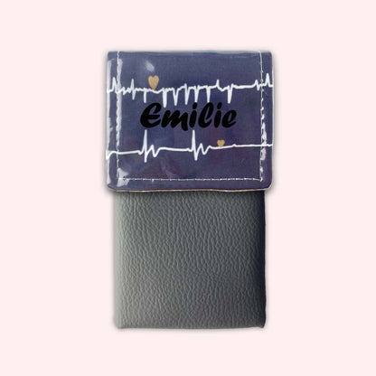 Rythme Navy Blue Magnetic Pouch