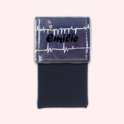 Rythme Navy Blue Magnetic Pouch