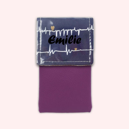 Rythme Navy Blue Magnetic Pouch