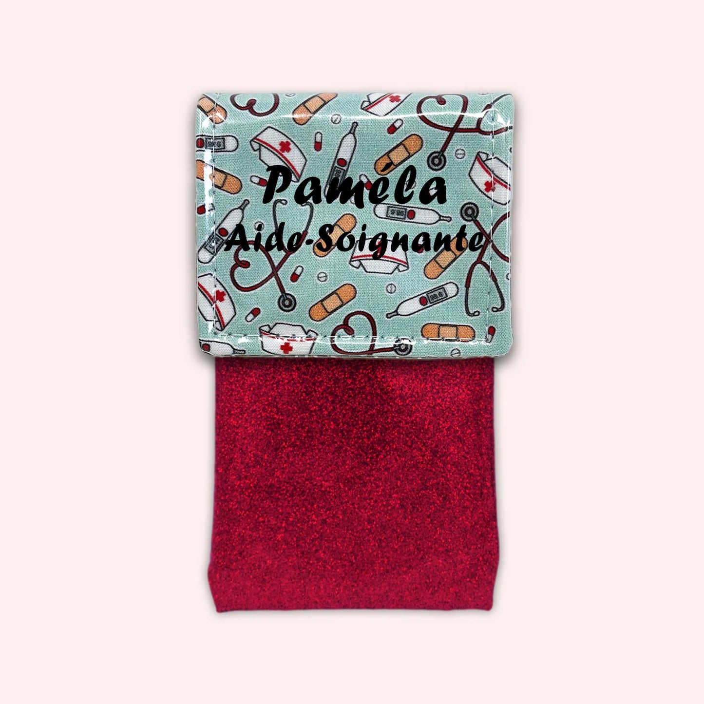 Pochette aimantée Médical Menthe