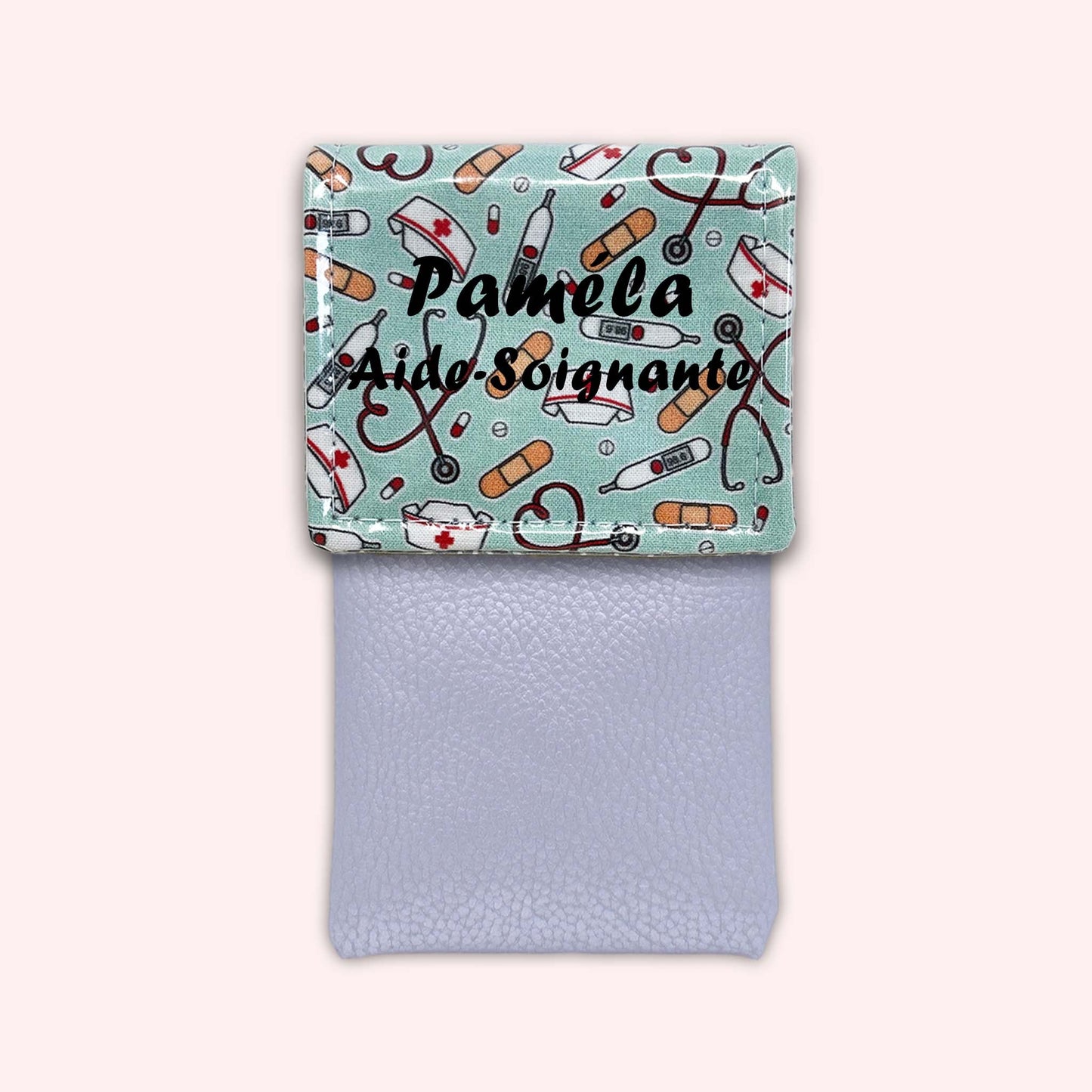 Pochette aimantée Médical Menthe