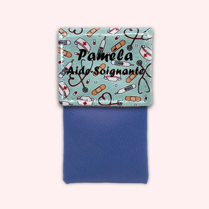 Pochette aimantée Médical Menthe