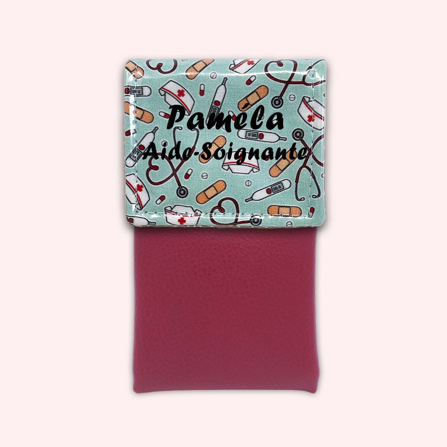 Pochette aimantée Médical Menthe