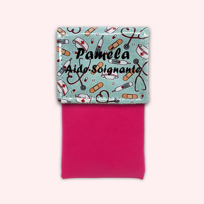 Pochette aimantée Médical Menthe