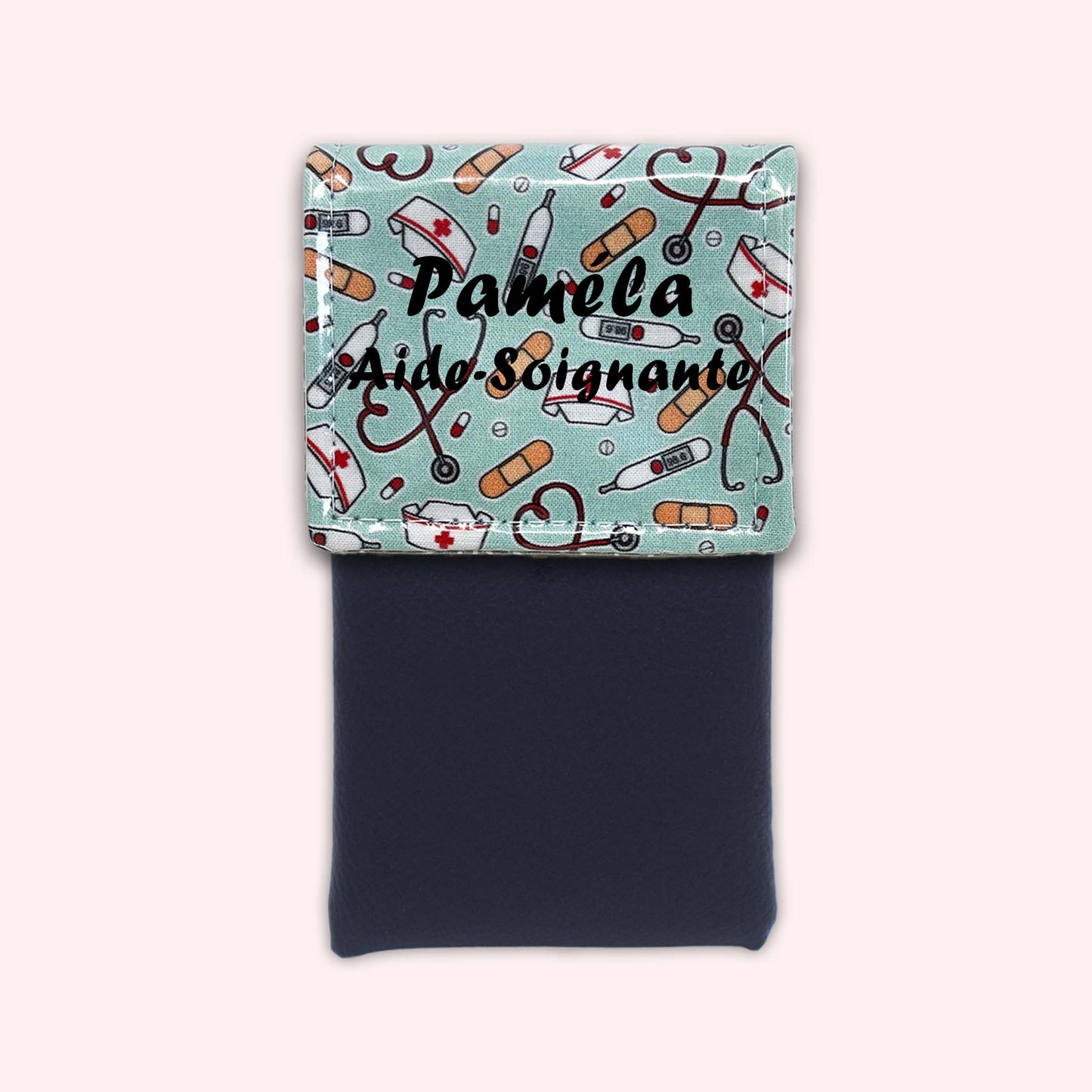 Pochette aimantée Médical Menthe