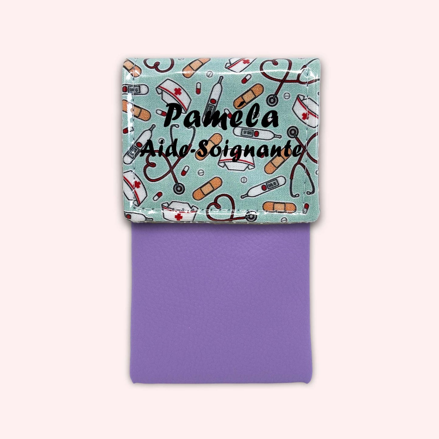 Pochette aimantée Médical Menthe