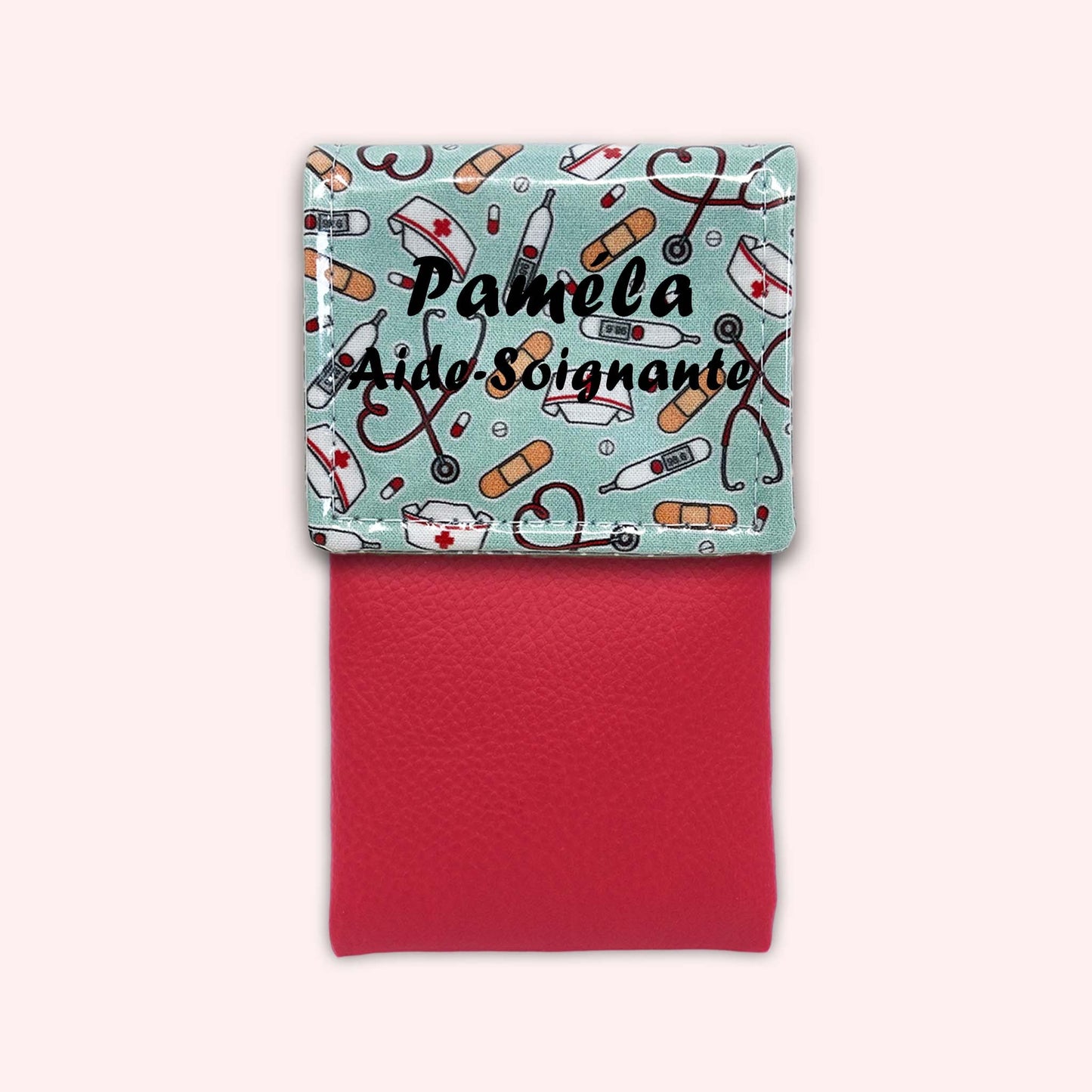 Pochette aimantée Médical Menthe